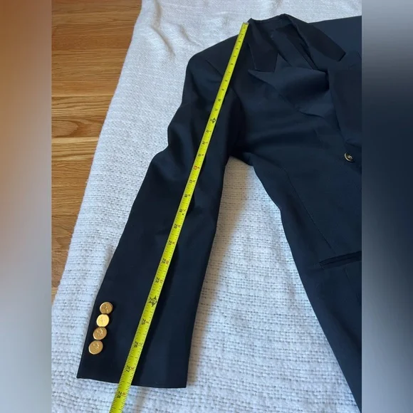 Vintage Burberry blazer USA women 6 - Picture 12 of 14